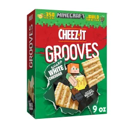 Cheez-It Cheese Crackers, Crunchy Snack Crackers, Sharp White Cheddar