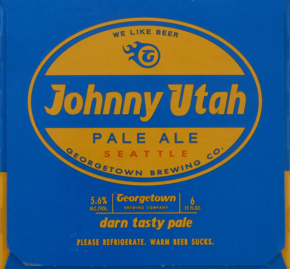 slide 10 of 10, Georgetown Brewing Co. Pale Ale Johnny Utah Beer 6 ea, 1 ct