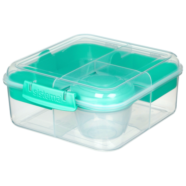 slide 3 of 10, Sistema Plastic Salad To Go Container, 1 ct