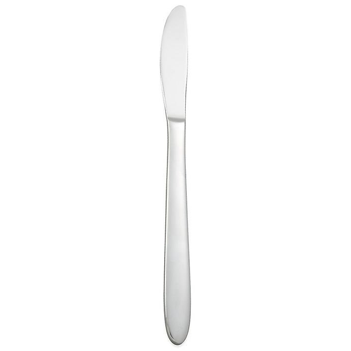 slide 1 of 1, Winco Flute Stainless Steel Dinner Knife, 12 ct