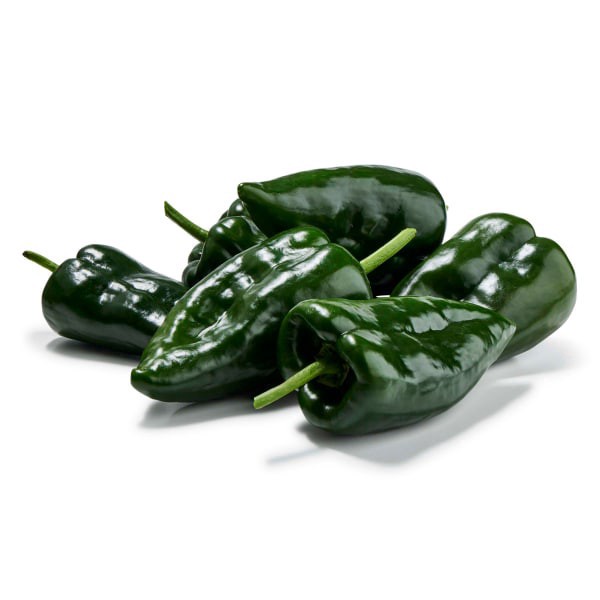 slide 5 of 5, Poblano Peppers, 1 ct