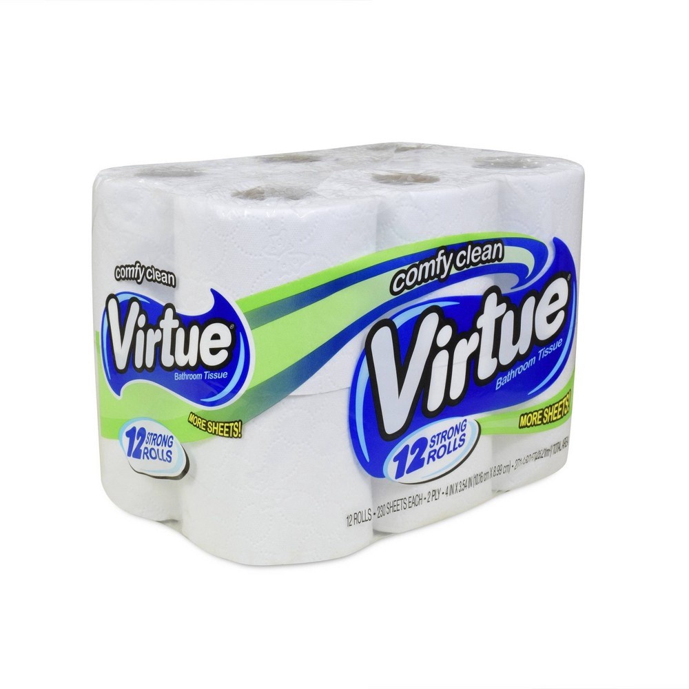 slide 2 of 3, Virtue Cider White Bath Tissue, 12 ct