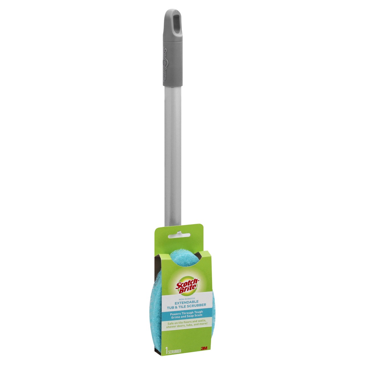 slide 2 of 10, Scotch-Brite Extendable Tub & Tile Scrubber 1 ea, 1 ea