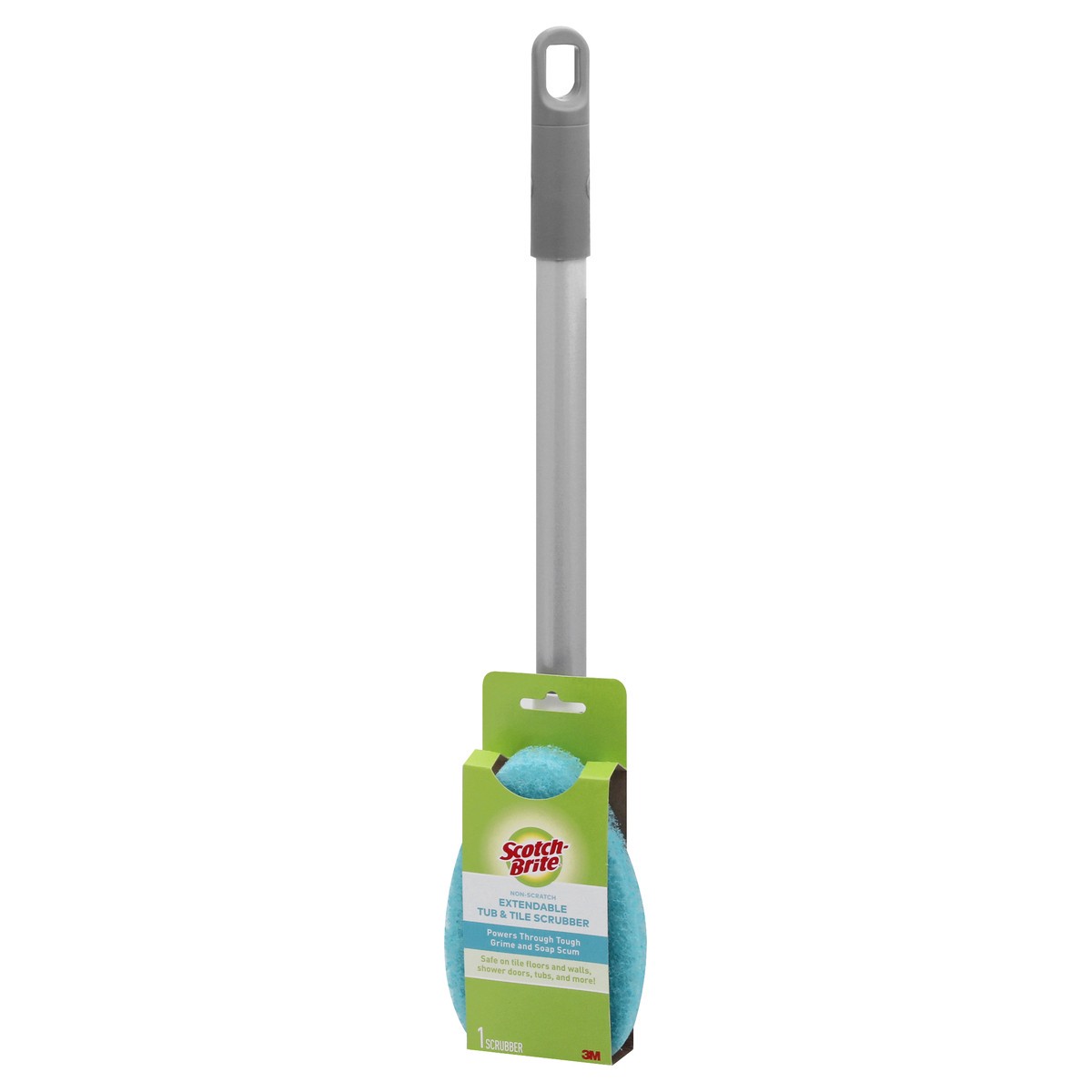 slide 5 of 10, Scotch-Brite Extendable Tub & Tile Scrubber 1 ea, 1 ea