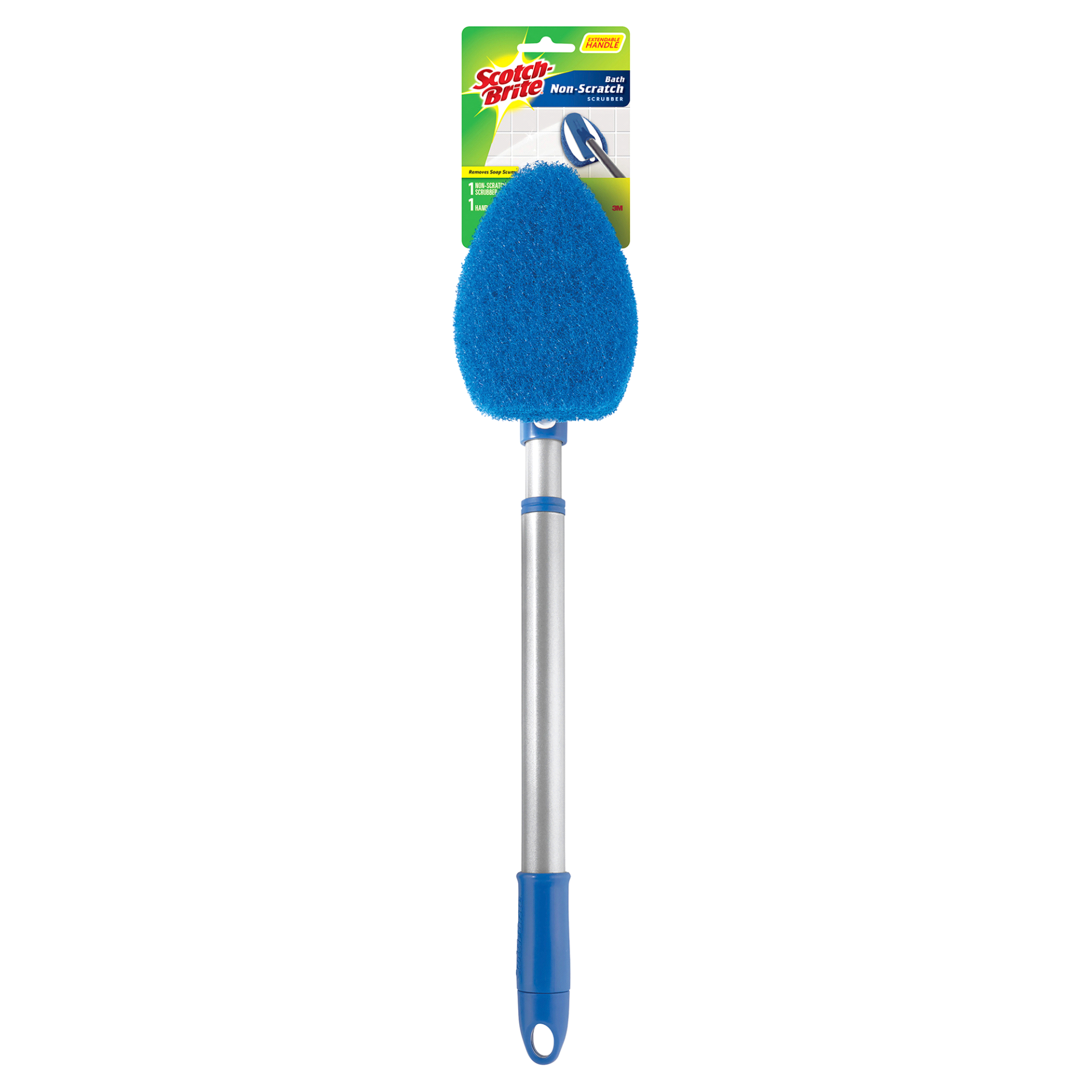 slide 1 of 10, Scotch-Brite Extendable Tub & Tile Scrubber 1 ea, 1 ea