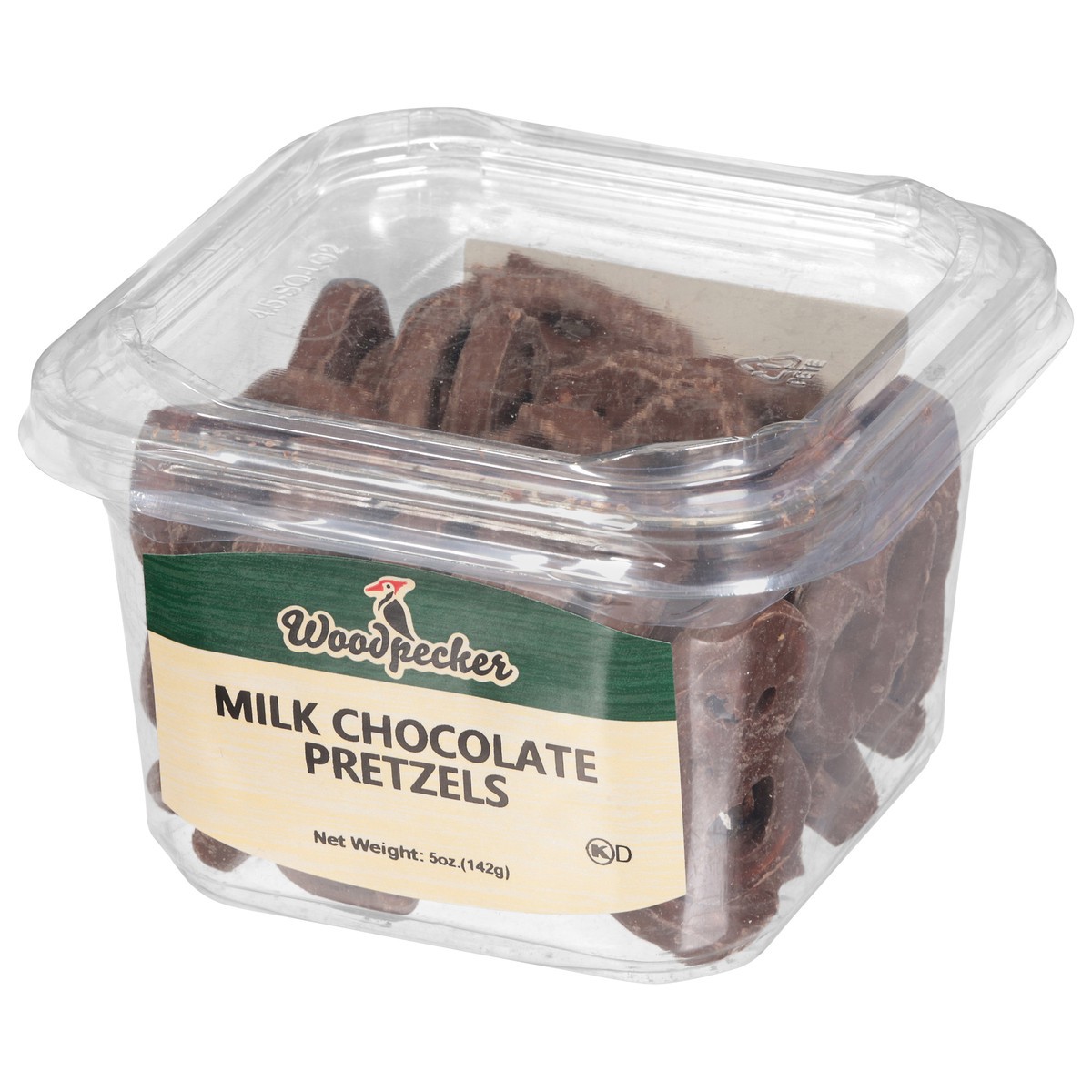 slide 3 of 4, Woodpecker Milk Chocolate Pretzels 5 oz, 5 oz