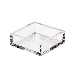 Caspari - Cocktail Napkin Holder Clear Acrylic
