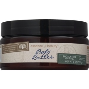 slide 1 of 1, Essence Of Beauty Body Butter Eucalyptus With Mint Oil, 8 oz