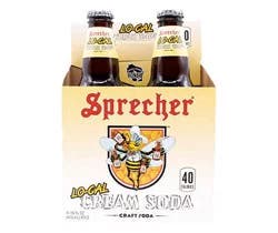 Sprecher Lo-Cal Cream Soda - 4 Pack 16 oz