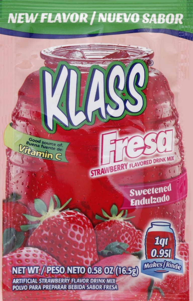 slide 2 of 2, Klass Drink Mix - 0.58 oz, 0.56 oz