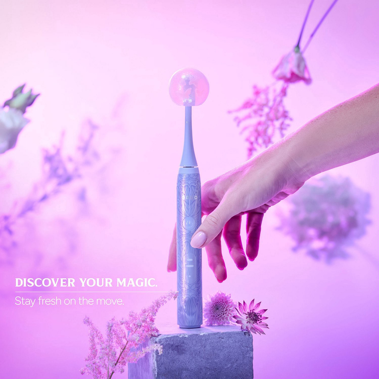 slide 3 of 3, Ordo Sonic Lite Wicked Topper, Glinda, 1 ct