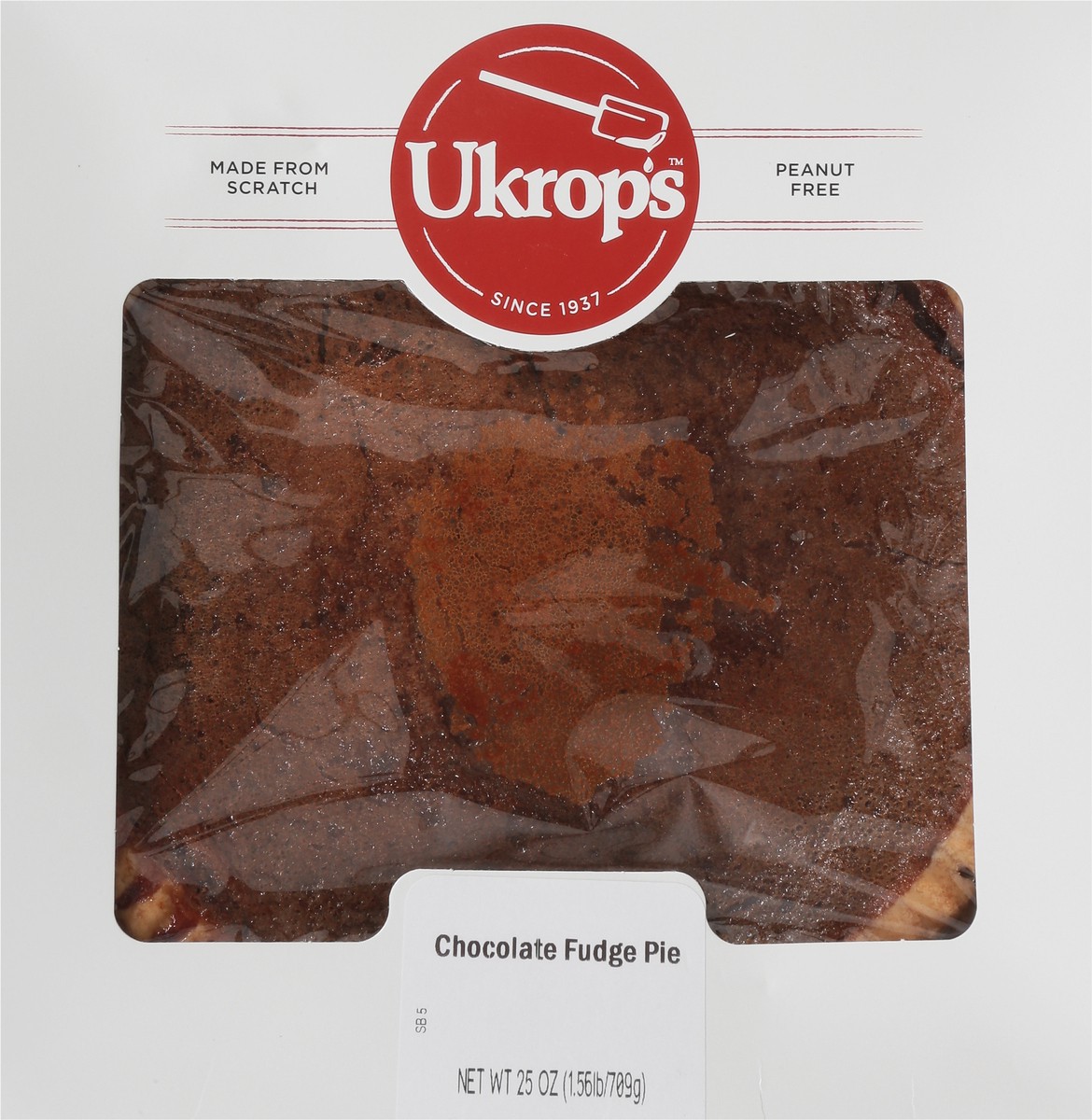 slide 8 of 14, Ukrop's Chocolate Fudge Pie 25 oz, 25 oz