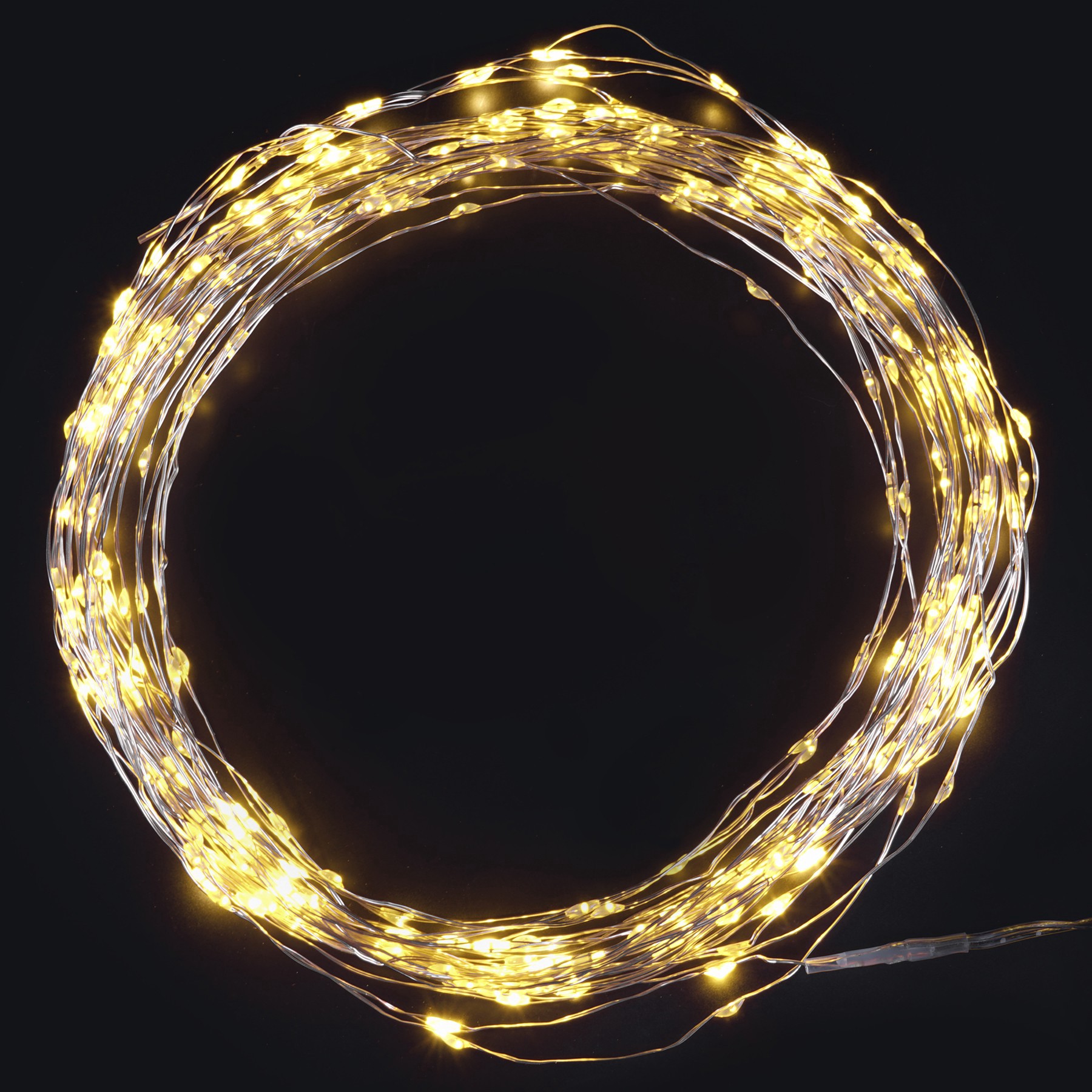 slide 4 of 6, 300ct. Warm White Led String Lights By Ashland, 300 ct