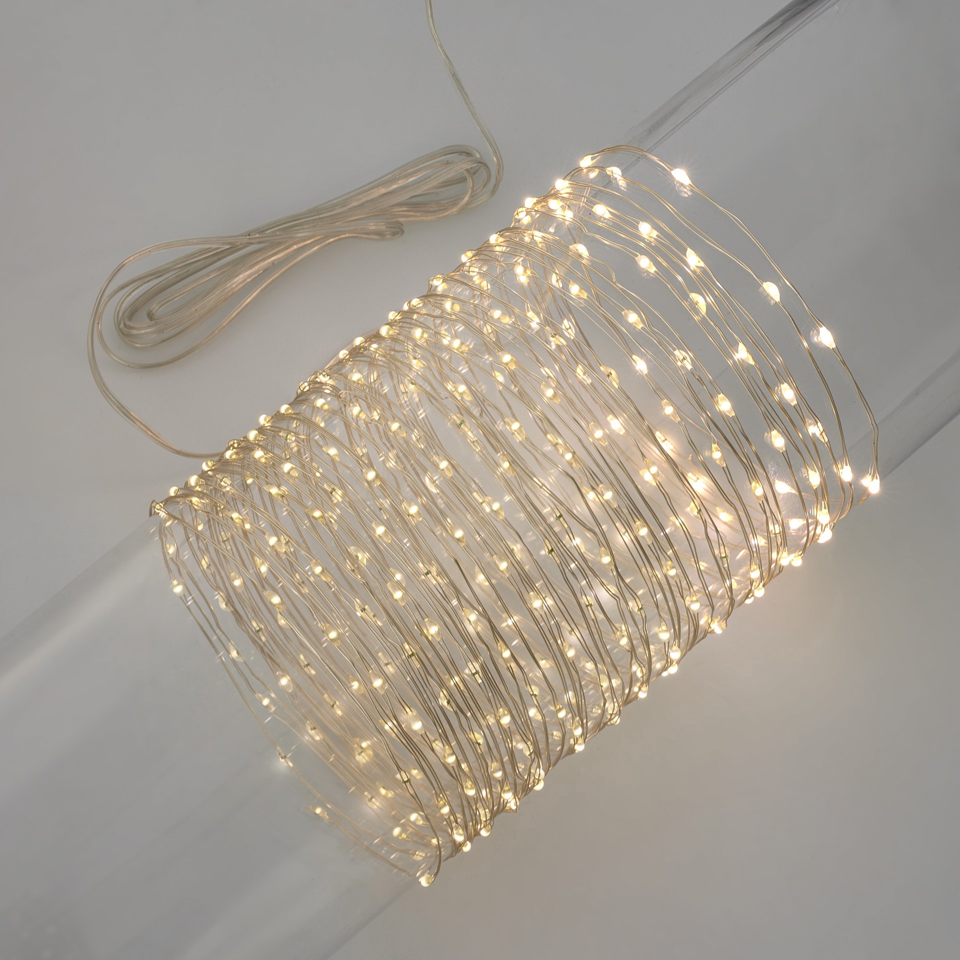 slide 5 of 6, 300ct. Warm White Led String Lights By Ashland, 300 ct
