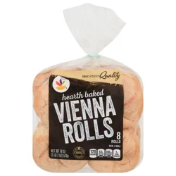 Giant Bakery Hearth Baked Vienna Sandwich Rolls - 8 ct