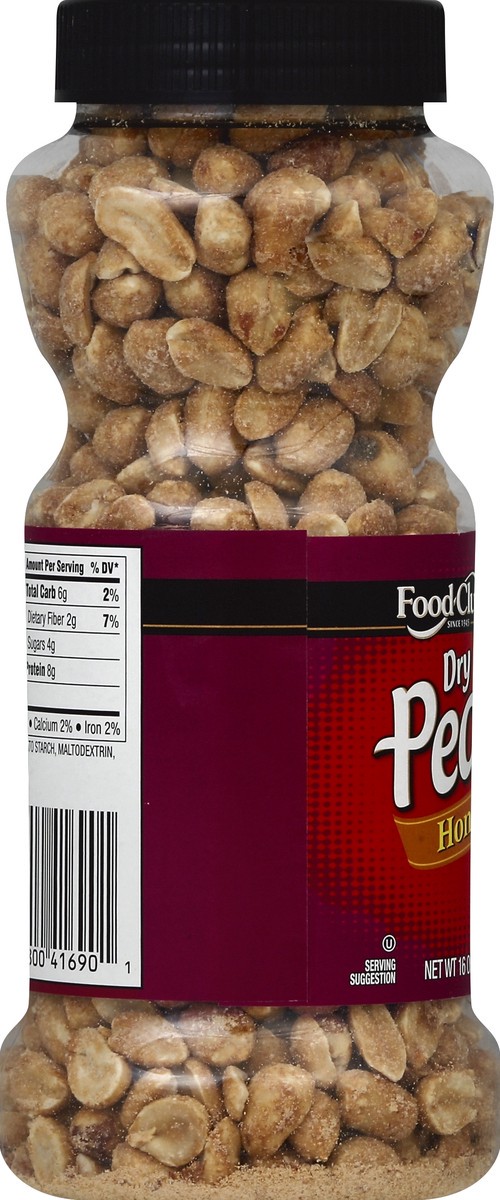 slide 3 of 6, Food Club Honey Roasted Peanuts , 16 oz