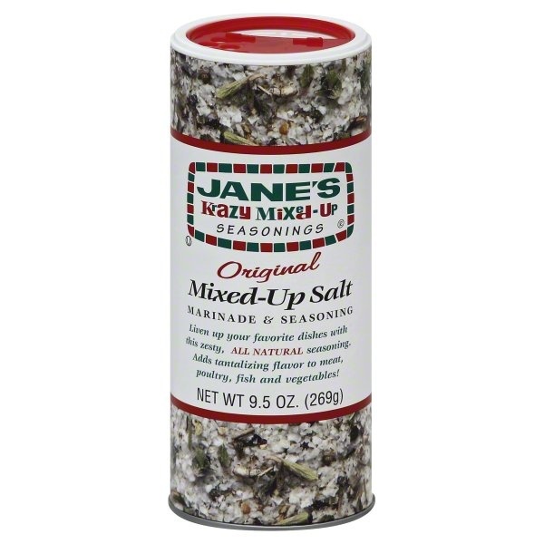 slide 1 of 1, Jane's Krazy Mixed-Up Seasonings Salt, 9.5 oz