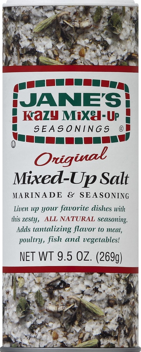 slide 1 of 3, Jane's Krazy Mixed-Up Seasonings Marinade & Seasoning 9.5 oz, 9.5 oz