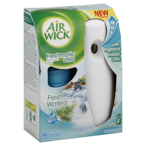 slide 1 of 1, Air Wick FreshMatic Ultra Automatic Spray - Fresh Waters Fragrance, 6.17 oz