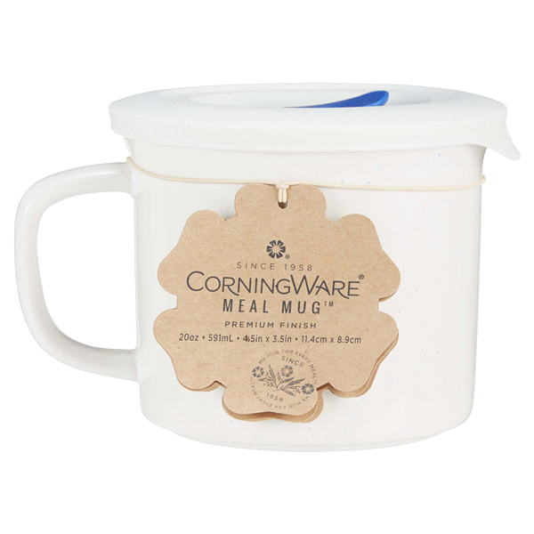 slide 1 of 1, CorningWare Portable Beverage Mug Blue, 1 ct