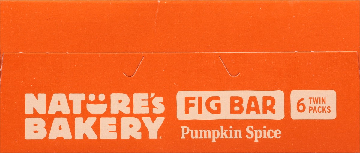slide 5 of 14, Nature's Bakery Pumpkin Spice Whole Wheat Fig Bars, Snack Bars, 6 Ct, 6 ct