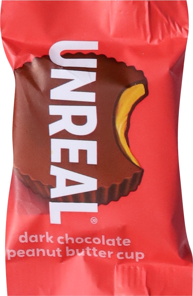 slide 5 of 13, Unreal Dark Chocolate Peanut Butter Cups 0.53 oz, 0.53 oz