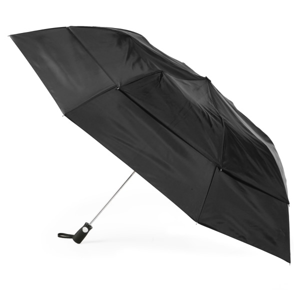 slide 1 of 1, totes Folding Golf Umbrella, Large, Black, 1 ct