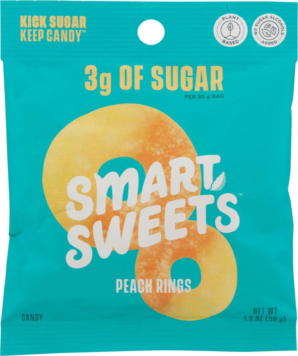 slide 12 of 13, SmartSweets Peach Rings Candy 1.8 oz, 1.8 oz