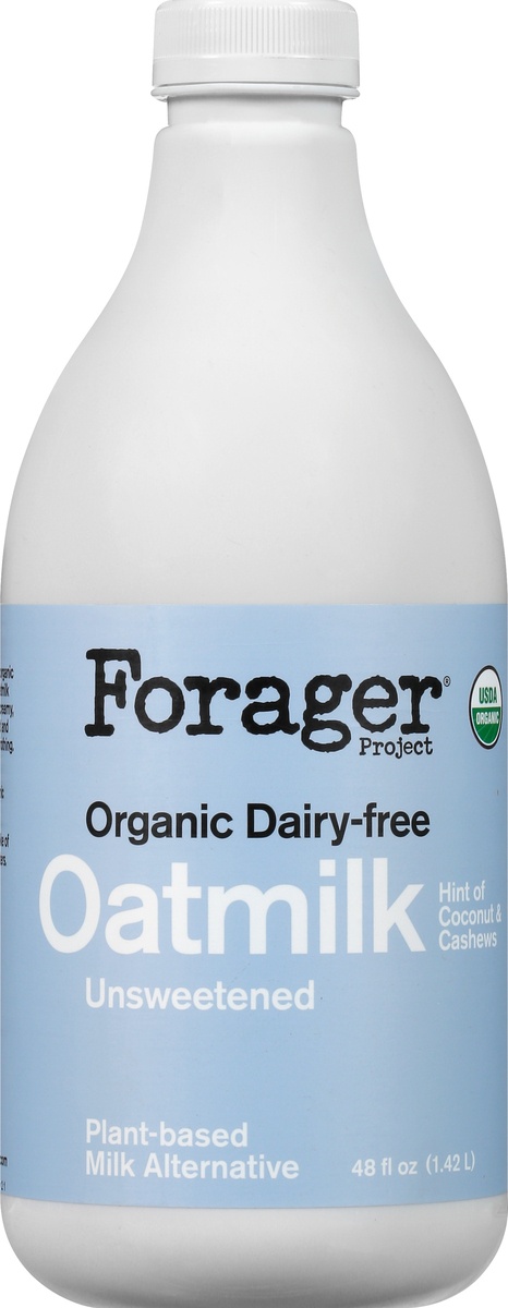slide 9 of 10, Forager Project Organic Oat Milk, 48 oz