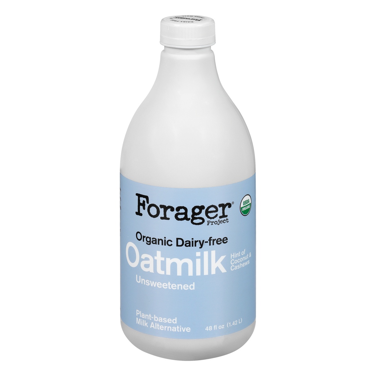 slide 1 of 10, Forager Project Organic Oat Milk, 48 oz