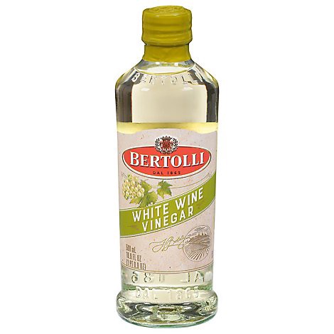 slide 1 of 1, Bertolli White Wine Vinegar - 16.9 FZ, 16.9 fl oz