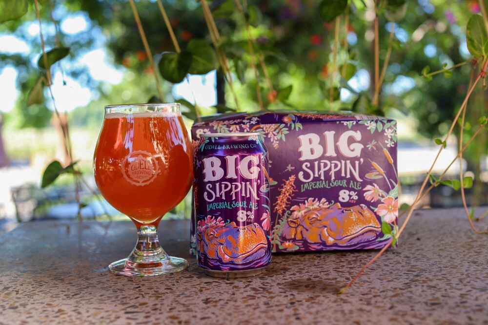 slide 2 of 5, Odell Brewing Co. Big Sippin' Imperial Sour Ale 6 - 12 oz Cans, 6 ct; 12 oz