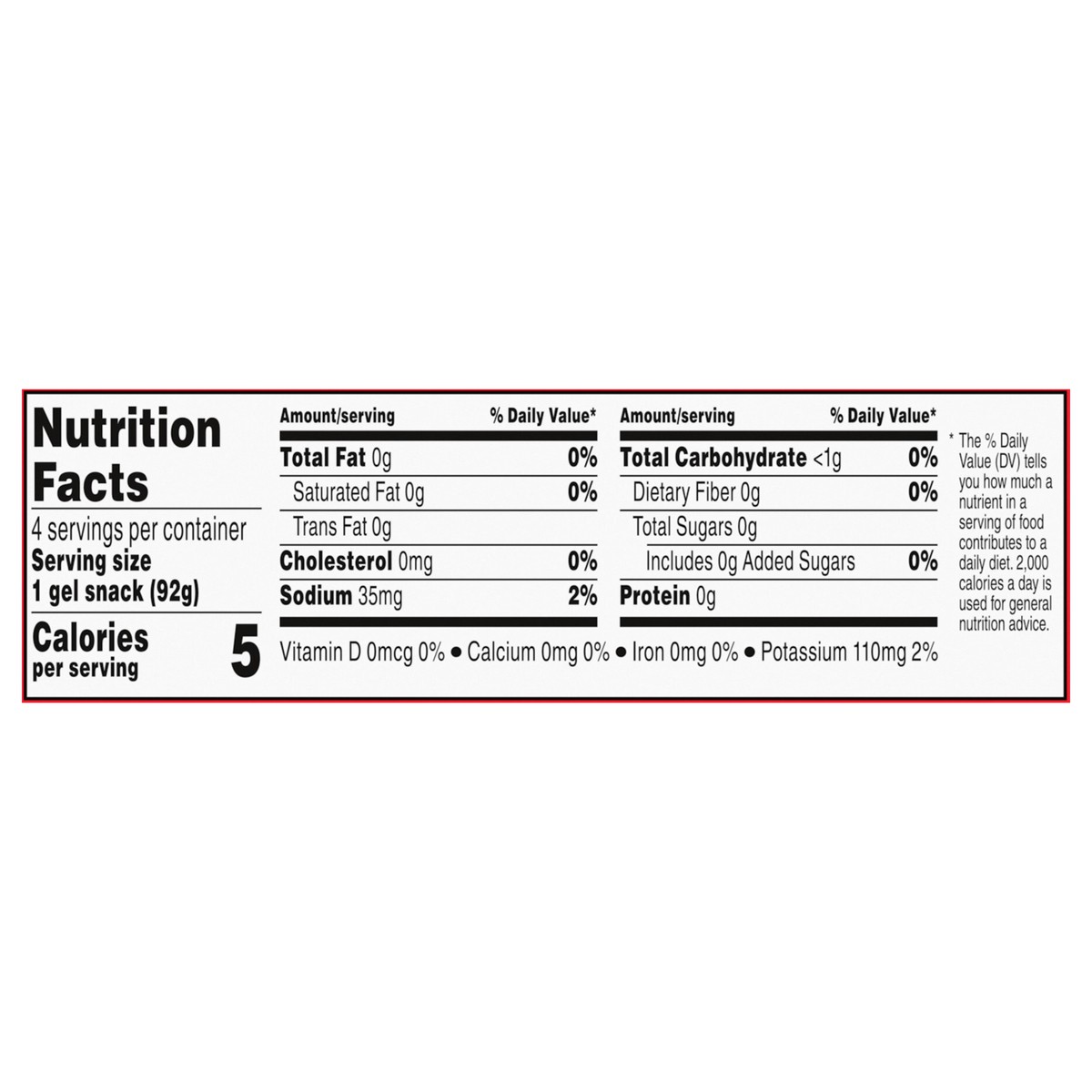 slide 3 of 14, Snack Pack Sugar Free Strawberry Flavored Juicy Gels, 3.25 oz Snack Cups, 4 Count, 4 ct