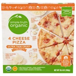 Simple Truth Organic Ultra-Thin Crust 4 Cheese Pizza