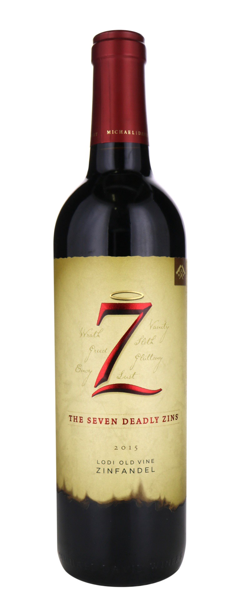 slide 1 of 2, Seven Deadly Zins Zinfandel 750 Ml, 750 ml