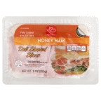 slide 1 of 1, Harris Teeter Deli Shaved Slices Honey Ham, 9 oz