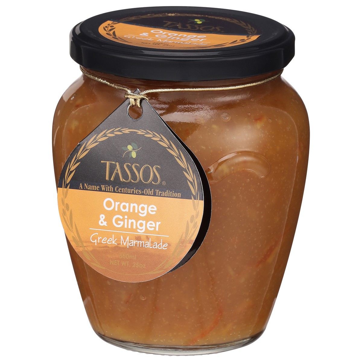 slide 11 of 14, Tassos Greek Marmalade Orange & Ginger Jams 25 oz, 25 oz