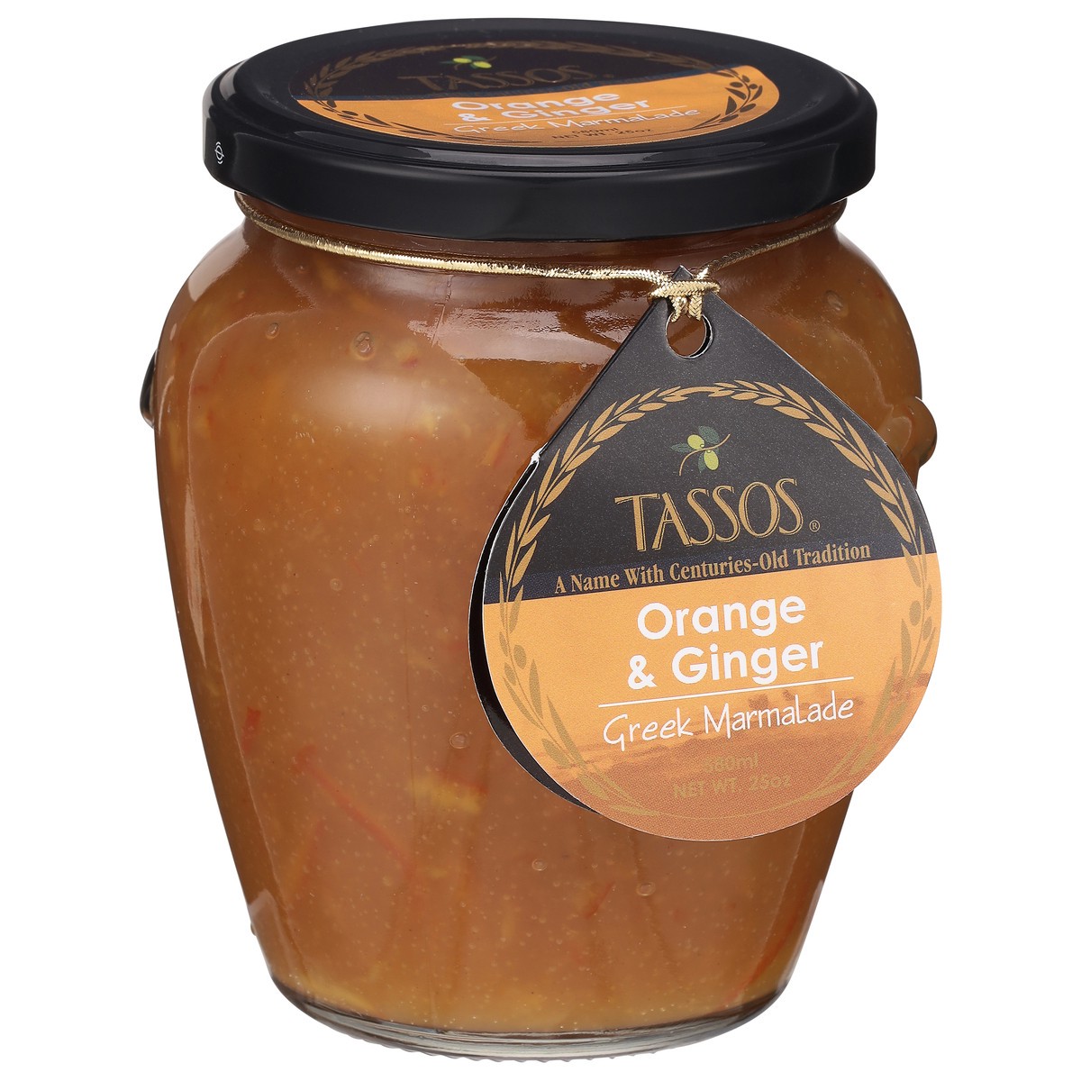 slide 5 of 14, Tassos Greek Marmalade Orange & Ginger Jams 25 oz, 25 oz