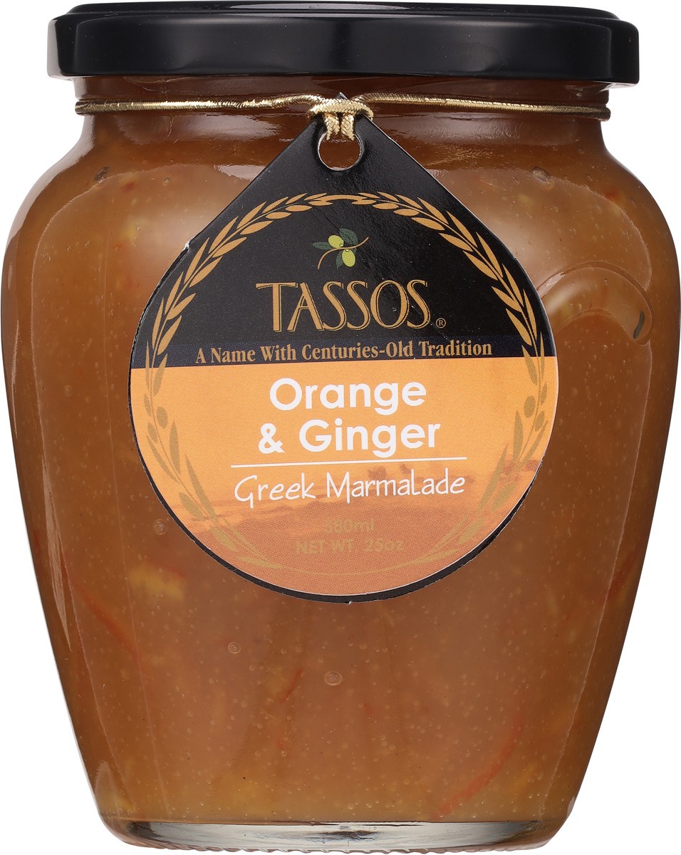 slide 3 of 14, Tassos Greek Marmalade Orange & Ginger Jams 25 oz, 25 oz