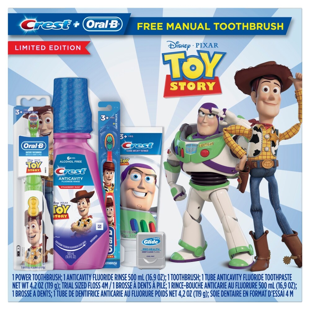 slide 1 of 1, Crest Toy Story Oral Care Gift Pack, 5 ct