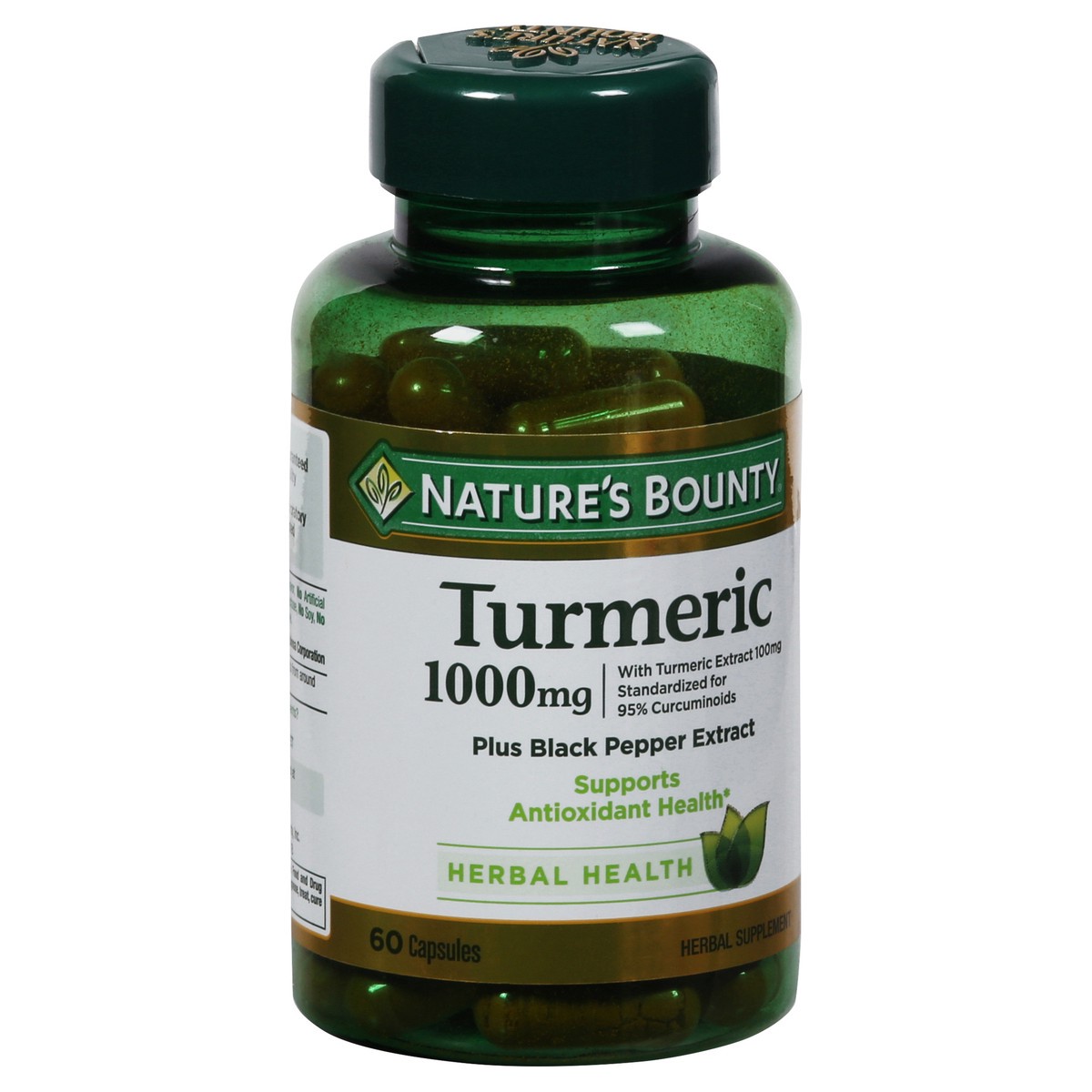 slide 6 of 9, Nature's Bounty Turmeric Capsules, 60 ct