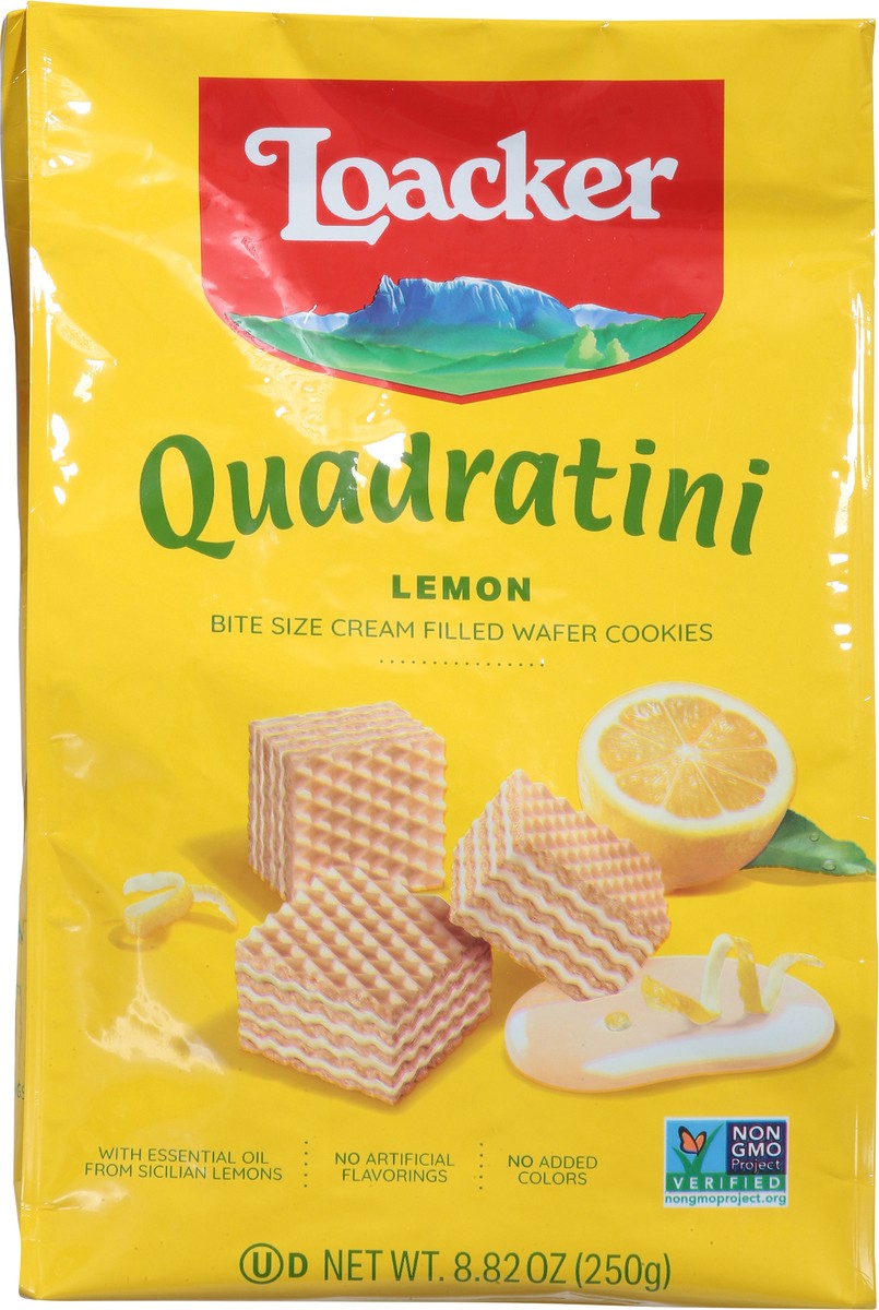 slide 7 of 9, Quadratini Lemon Wafer Cookies, 8.82 oz