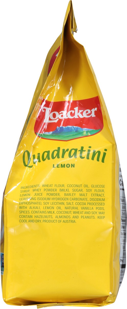 slide 9 of 9, Quadratini Lemon Wafer Cookies, 8.82 oz