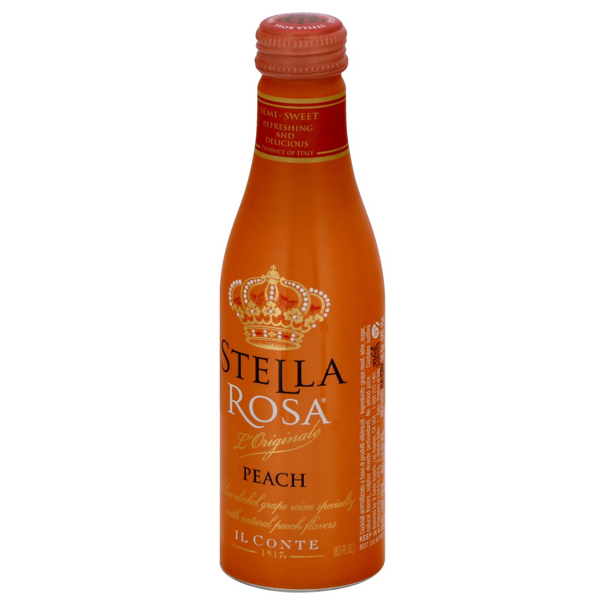 slide 7 of 10, Stella Rosa Peach Semi-Sweet White Wine 250mL, 1 liter