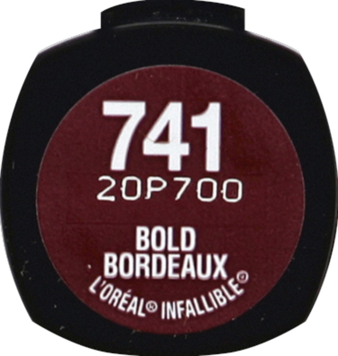slide 2 of 3, L'Oréal Infallible Bold Bordeaux Lip Color, 1 ct