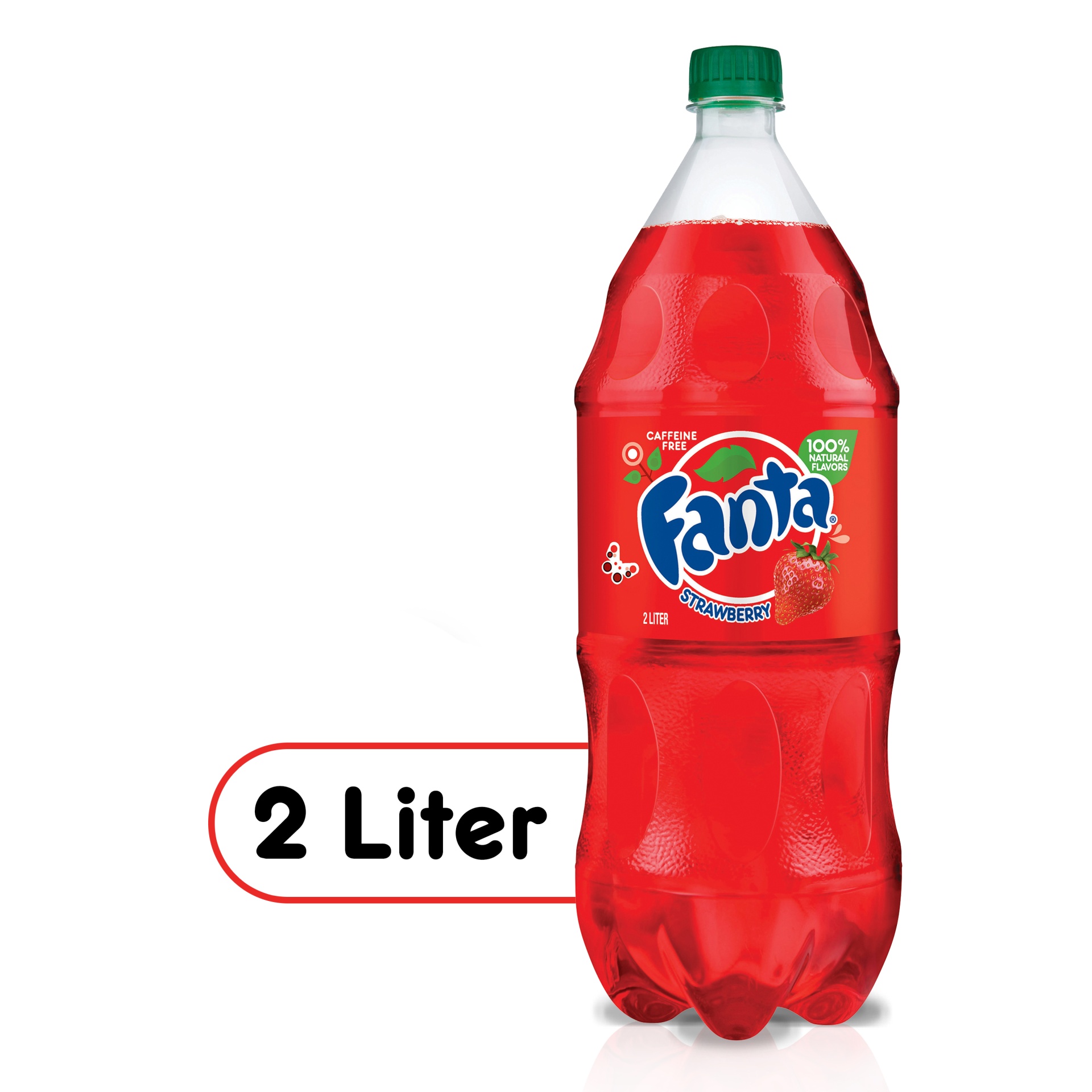 slide 1 of 1, Fanta Strawberry Bottle - 2 liter, 2 liter