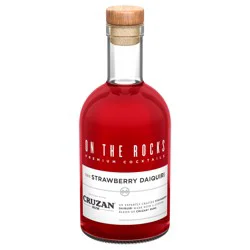 On The Rocks Cruzan Strawberry Daiquiri Ready to Drink Cocktail 750 ml