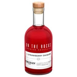 On The Rocks Cruzan Strawberry Daiquiri Ready to Drink Cocktail 750 ml