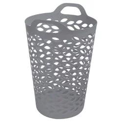 EZY Storage 2.2BU Fleur Flexi Laundry Hamper Grey