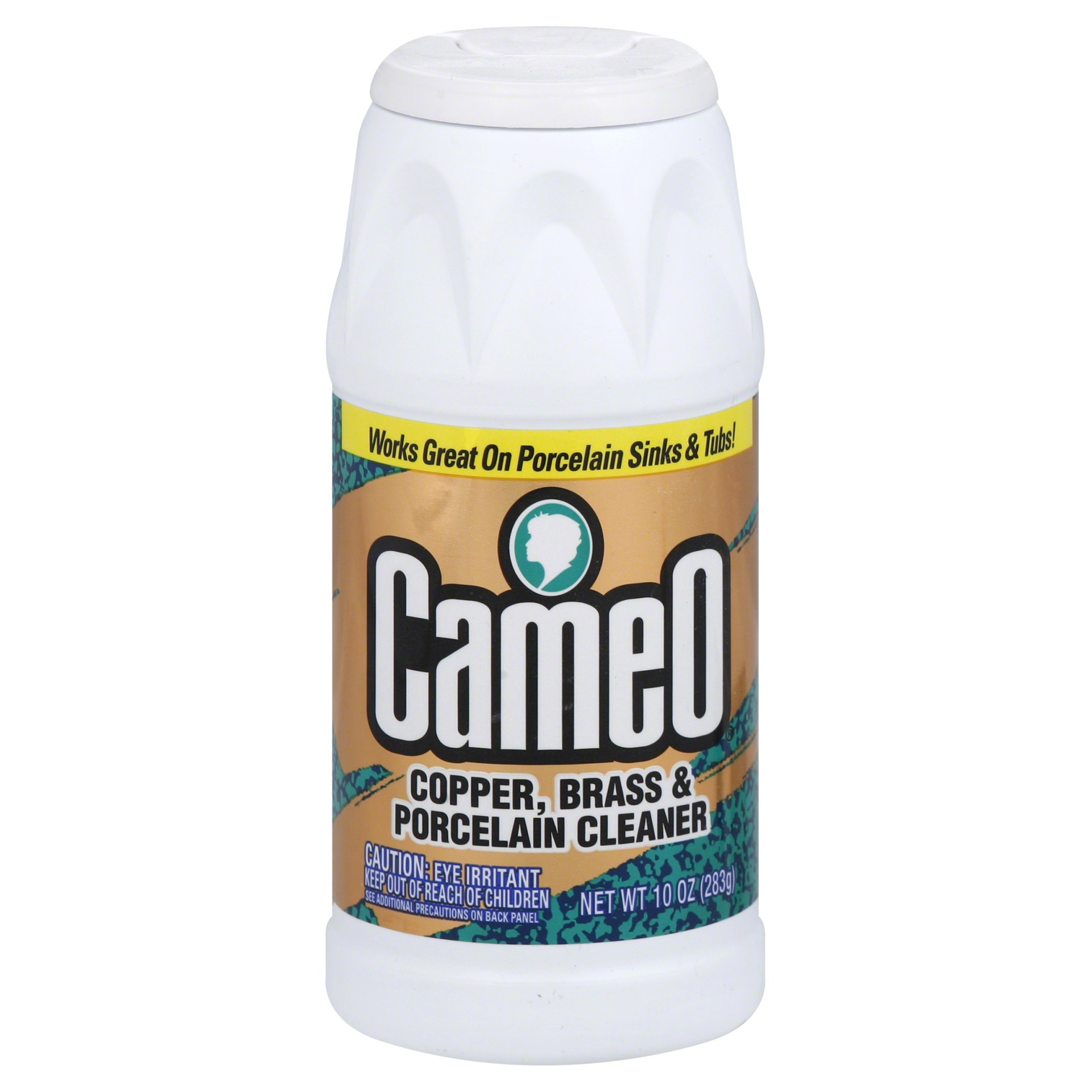 slide 1 of 1, Cameo Copper, Brass & Porcelain Cleaner Shaker, 10 oz